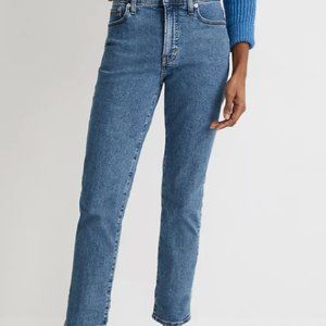 NWT Madewell Mid-Rise Perfect Vintage Jean in Knowland Wash - Size 28